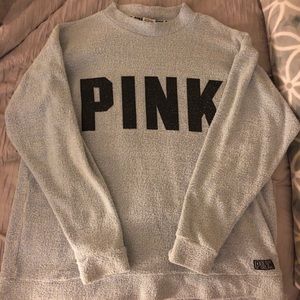 VS pink sweatshirt